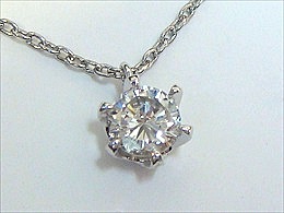 リフォーム後 pt900 0.3ct ペンダントトップ