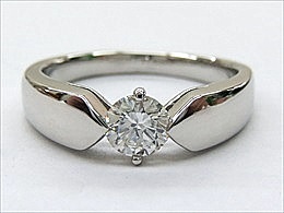 リフォーム後 pt900 0.3ct リング ブランドジュエリータイプ